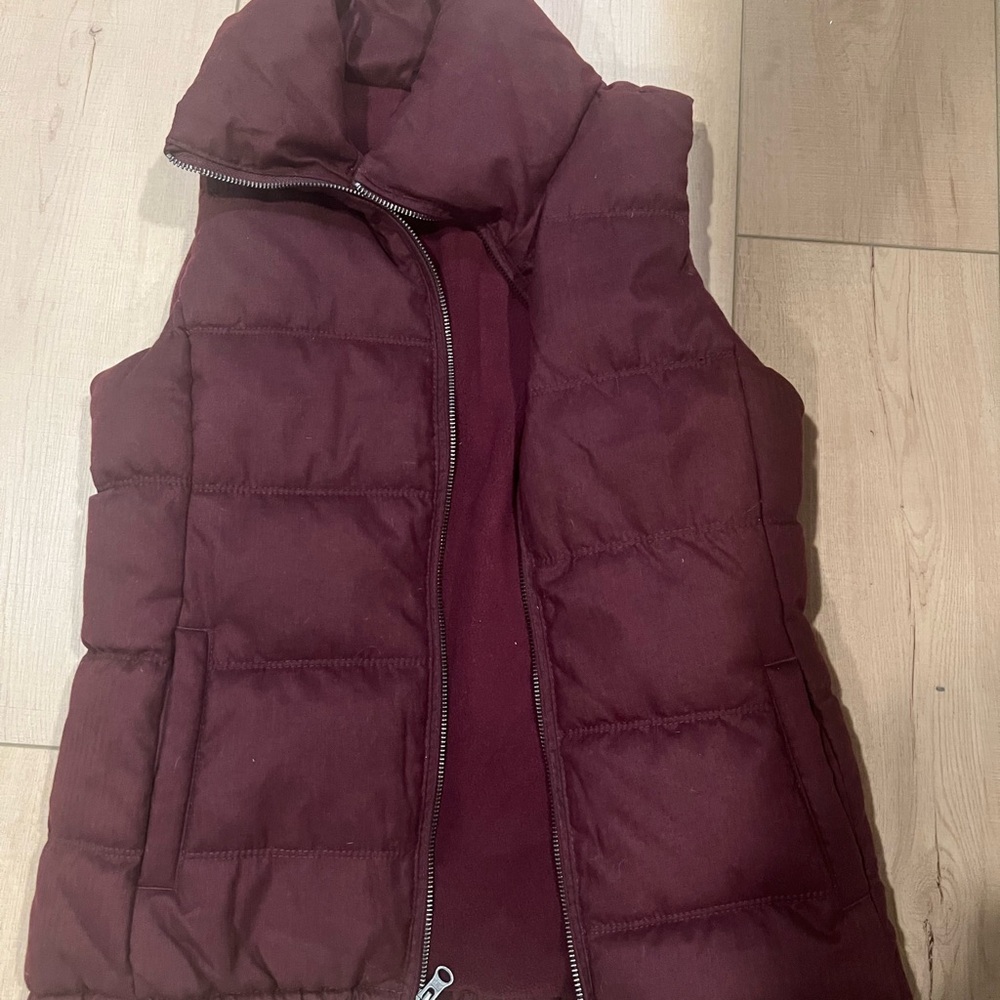 Old Navy Burgundy Vest